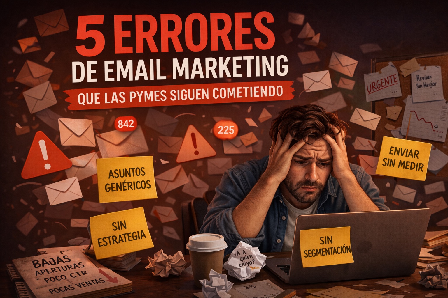 Errores de email marketing en pymes